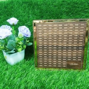 Wooden 1 Lakh Money Saving Box